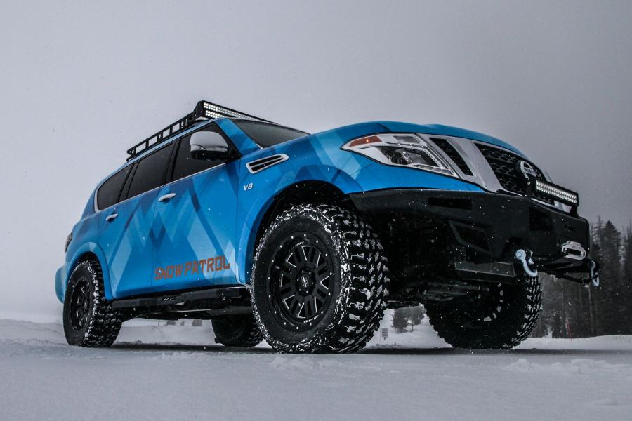  Nissan Armada Snow Patrol 2018 года  (фото 16 из 23)